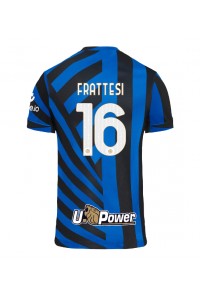 Inter Milan Davide Frattesi #16 Fotballdrakt Hjemme Klær 2024-25 Korte ermer